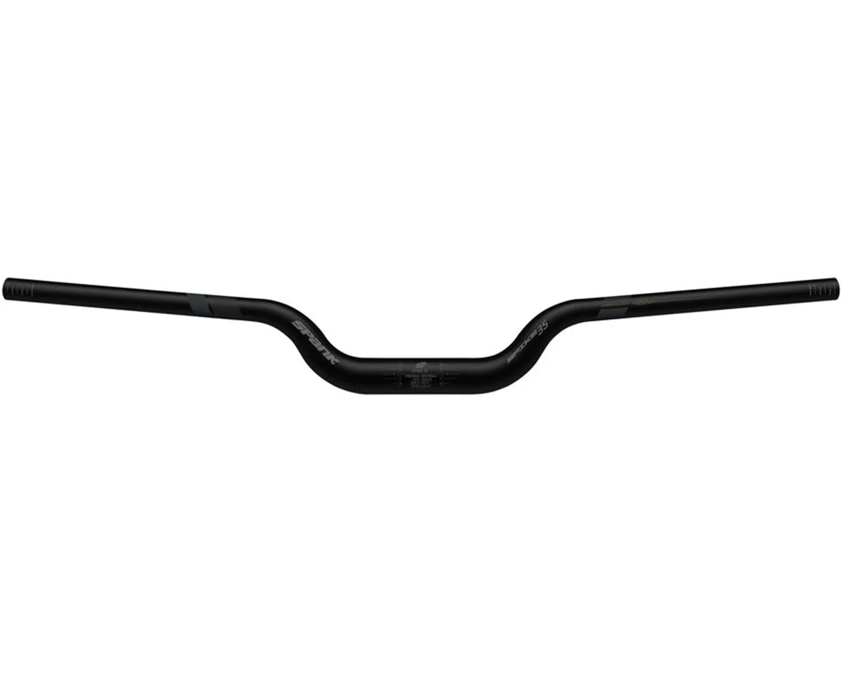Spank Spike 35 Vibrocore Riser Handlebar (Black) (35mm) (60mm Rise) (820mm) (5/8° Sweep)